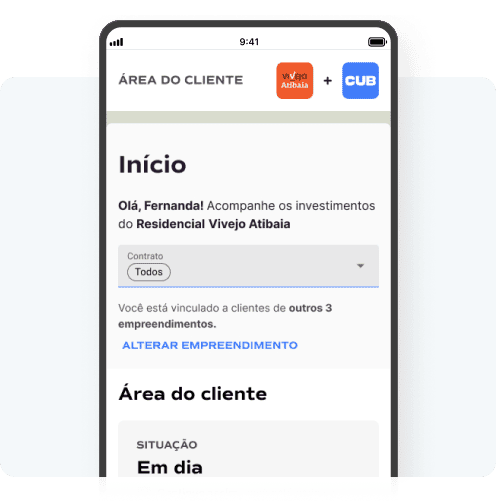 Área do cliente